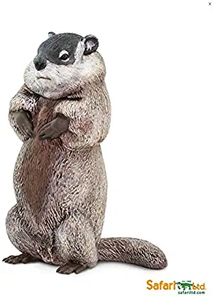 Safari Ltd. Incredible Creatures - Groundhog XL - Phthalate, Lead and BPA Free - for Ages 18m+