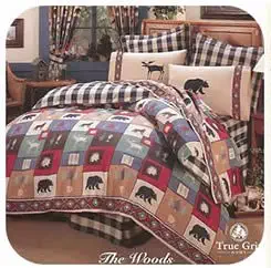 True Grit The Woods Bedskirt