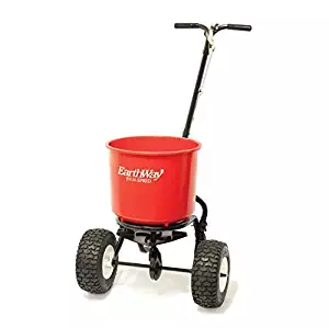 Earthway 2600APlus Unassembled 40lb. Spreader, Garden Seeder, Salt Spreader w/9-Inch Pneumatic Wheels