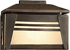 Kichler 15110OZ Zen Garden Deck 1-Light 12V, Olde Bronze