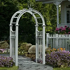 Vienna 49"W x 91"H Vinyl Arbor