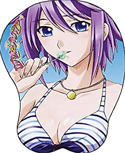 Rosario Vampire Anime Sexy Mizore Breast Boob Mouse pad