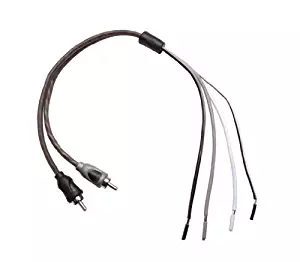 Rockford Fosgate RFI2SW Adapter Cable from Speaker Wires to RCA Plug