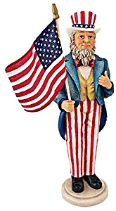 Design Toscano EU31651 Uncle Sam Yankee Doodle Dandy Statue, Full Color