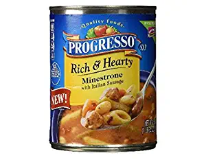 Progresso Rich & Hearty Minestrone with Italian Sausage (Pack of 5)