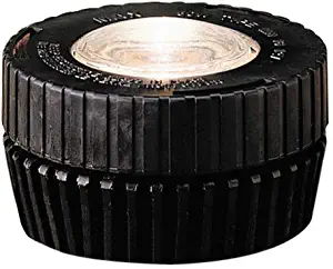 Kichler 15190BK In-Ground 1-Light 12V, Black Material (Not Painted)