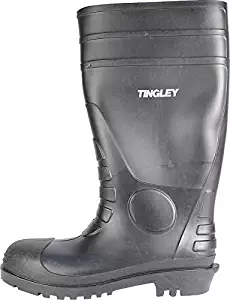 TINGLEY 31151 Economy SZ6 Kneed Boot for Agriculture, 15-Inch, Black, 6 D(M) US