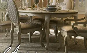 Lavelle Blanc Oval Dining Room Set (9 pc) - Aico 54000-04SET9