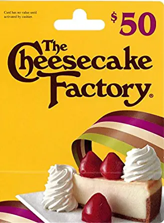 The Cheesecake Factory Gift Card