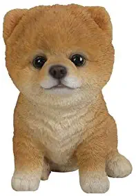 Hi-Line Gift Ltd Sitting Pomeranian Puppy, 6"