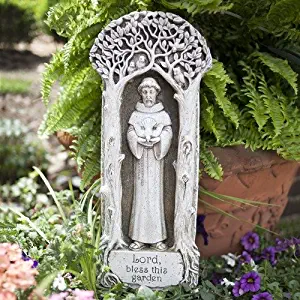 Christian Brands Saint Francis Garden Plaque