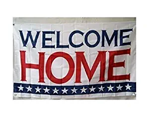 3x5 Military Welcome Home 13 Stars Flag 3'x5' Banner with Brass Grommets