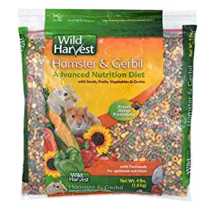 Wild Harvest Hamster And Gerbil Advanced Nutrition Diet, 4-Pound