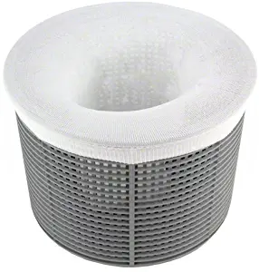 California Home Goods 36-Pack Pool Skimmer Socks, Filter Savers for Baskets and Skimmers, Fine Mesh Screen Sock Liner for Basket Filters