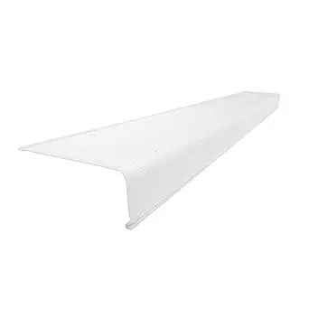 Import 18" Lens Diffuser Under Cabinet Replacement Cover 2-3/4" x 1-1/8" x 18" Angled Edge
