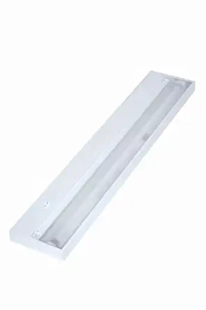 Juno UPF22-WH Pro-Series Fluorescent Under Cabinet Fixture, 22-Inch, 4-Lamp, Designer White,