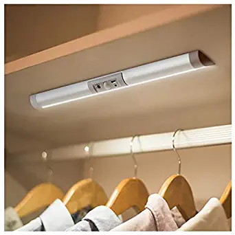 Automatic Motion Sensor Lighting with Eye-Protection Design, Germany Osram Beads for Under Cabinet Wireless Lighting, LED Rechargeable Night Lighting for Wardrobe Pantry Light Closet Light