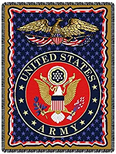 Simply Home U.S. Army Triple-Layer Throw Blanket