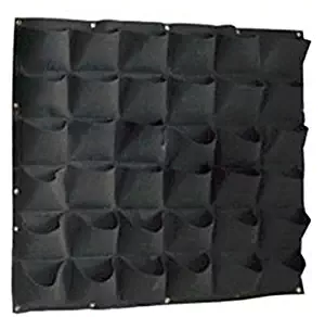 Active Gear Guy Vertical Hanging Wall Planter with 36 Roomy Pockets for Herbs Or Flowers. Great Addition to Your Outdoor Garden and Patio Areas.