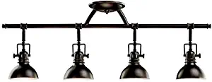 Kichler 7704OZ Rail Light 4-Light Halogen, Olde Bronze