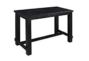 Jacinto Craftsman Bar Table Wire Brushed Black