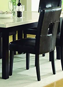 Contemporary Side Chair - Black By Homelegance Furniture