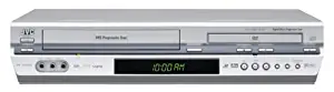 JVC HRXVC37U Progressive-Scan DVD/VCR Combo , Silver