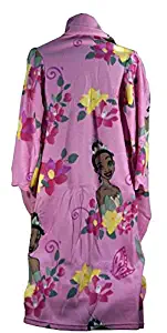 Disney Princesses: The Princess and The Frog Shining Flowers Youth Comfy Throw - The Blanket with Sleeves