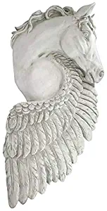 Design Toscano Wings of Fury Pegasus Horse Wall Sculpture