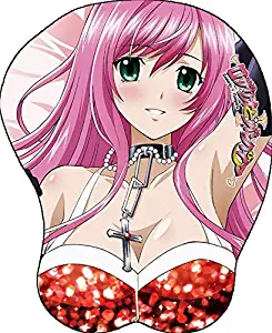 Rosario Vampire Anime Sexy Moka Breast Boob Mouse pad