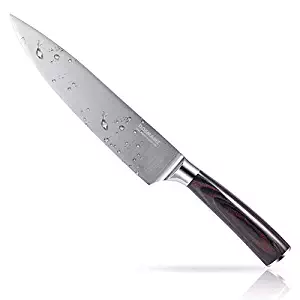 8 Inch Chef Knife, Professional Kitchen Knife, High Carbon Stainless Steel Chef's Knife with Ergonomic Handle, Ultra-sharp Knife, Designed for Everyday Use in Your Kitchen