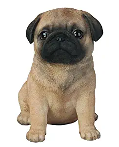 Hi Line Sitting Pug Puppy Figurine