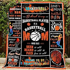 Gearsly Basketball Quilt | All-Season Quilts Comforters with Reversible Cotton King/Queen/Twin Size | Best Decorative Unique Banklet for Traveling, Picnic, Beach Trip, Concert, Home and Gift