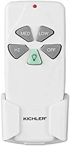 Kichler 337001WH Accessory Universal Remote Control, White