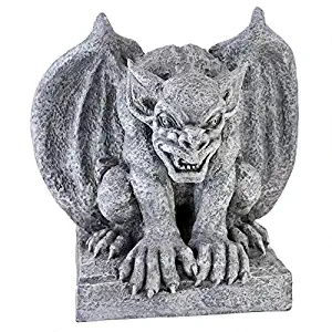 Design Toscano AL52694 Gomorrah The Gargoyle Gothic Decor Statue, 11 Inch, Greystone