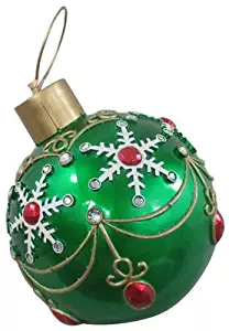 RESON Enterprises LTD 17094XT 17" Green FO LED Ornament