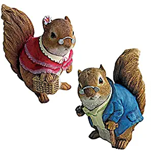 Design Toscano Grandparent Squirrel Statues