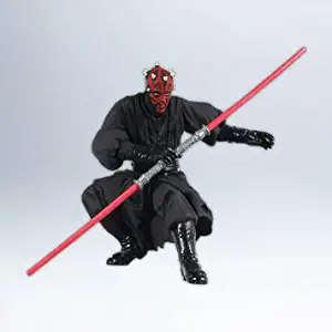 Hallmark 2012 Sith Apprentice Darth Maul Star Wars Ornament