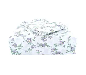 Laura Ashley Sheet Set, Taylor Lilac Collection, Queen