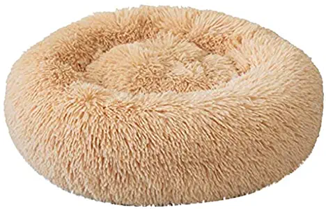 EOFK Round Dog Cat Bed Pet Nest Washable Pet Cat House Dog Breathable Lounger Sofa Deep Cat Litter Super Soft Plush Pads Cool Must Haves Gift Basket The Favourite Superhero Classroom