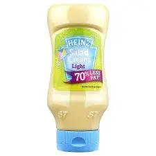 Heinz Salad Cream Extra Light Squeezy 470G