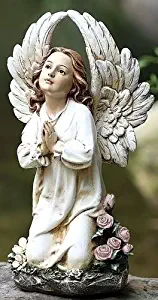 Joseph's Studio 16" Kneeling Angel Garden Statue