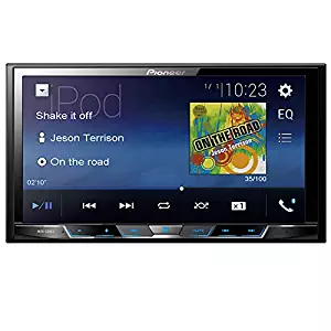 PIONEER MVH-300EX Double Din Digital Multimedia Video Receiver with 7" WVGA Touchscreen Display Built-in Bluetooth