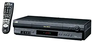 JVC HRS5902U 4-Head Hi-Fi VCR, Black