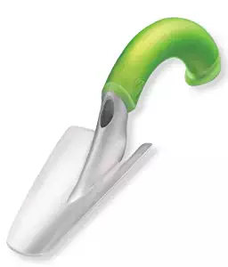 Radius Garden 100 Ergonomic Aluminum Hand Trowel, Original Green