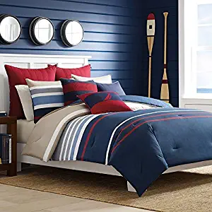 Nautica Reversible Comforter Set, Full/Queen, Size_Name