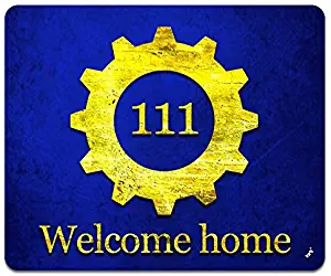 1art1 Logos, Vault 111, Welcome Home Photo Coffee Mug (4x3 inches) and 1x Surprise Sticker