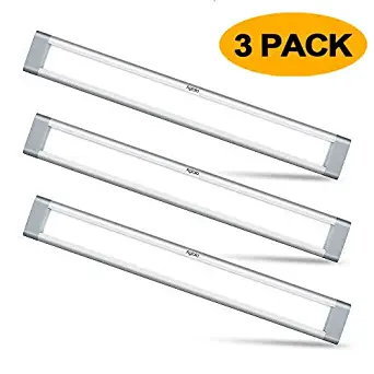 Aglaia Under Cabinet Lighting, LED Closet Light 9W 6000K Dimmable Under Cupboard Light LED for Cabinet, Shelf Locker, Wardrobe, Kitchen（3 Pack）