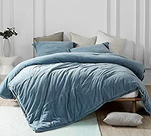 Byourbed Coma Inducer Oversized Queen Comforter - Baby Bird - Smoke Blue