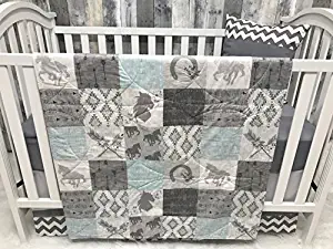 Baby Nursery Bedding Set, Baby, Horse, Neutral, Horses, Stallion, Boho, Baby Bedding, Crib Bedding, Babylooms